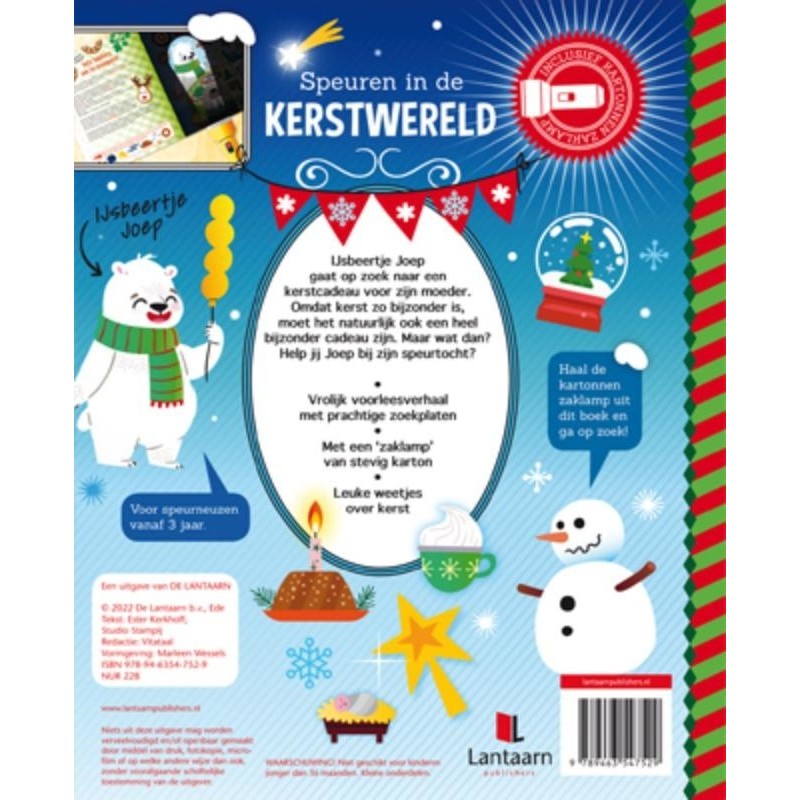 Zaklampboek Speuren in de kerstwereld Zaklampboek Speuren in de kerstwereld