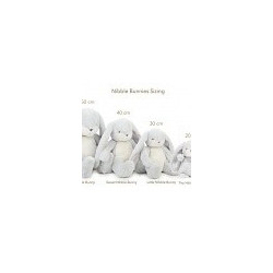 Knuffel Konijn Grijs Medium