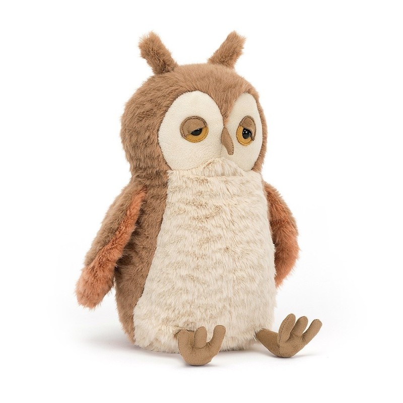 Knuffel Oakley Owl (brown)