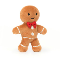 Knuffel Festive Folly Gingerbread Man