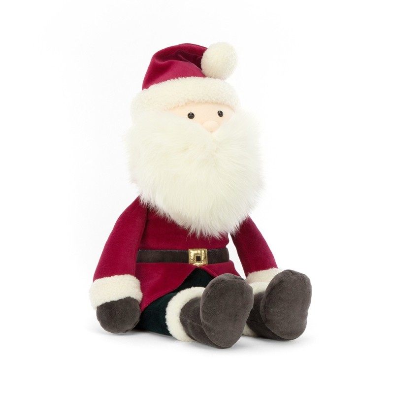 Knuffel Jolly Santa Huge
