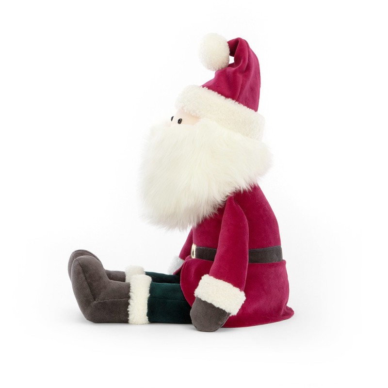 Knuffel Jolly Santa Huge