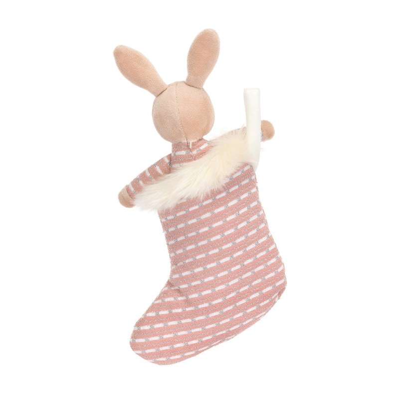 Knuffel Shimmer Stocking Bunny Knuffel Shimmer Stocking Bunny