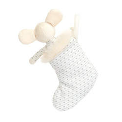 Knuffel Shimmer Stocking Mouse Knuffel Shimmer Stocking Mouse