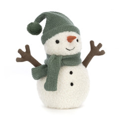 Knuffel Maddy Snowman 18cm