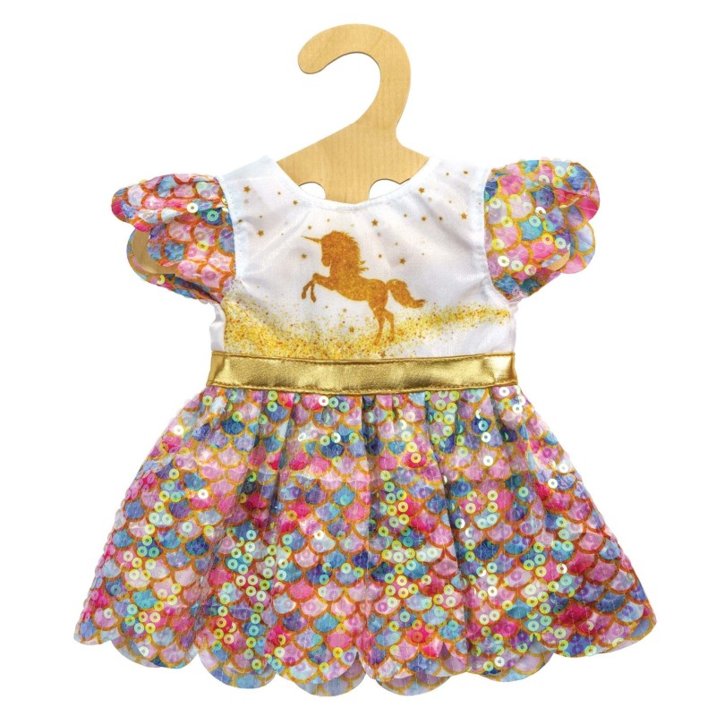 Poppenkleding Eenhoorn size 28-35cm
