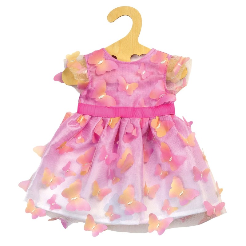 Poppenkleding Miss Butterfly size 28-35cm