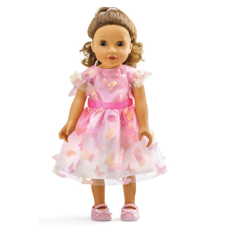 Poppenkleding Miss Butterfly size 28-35cm