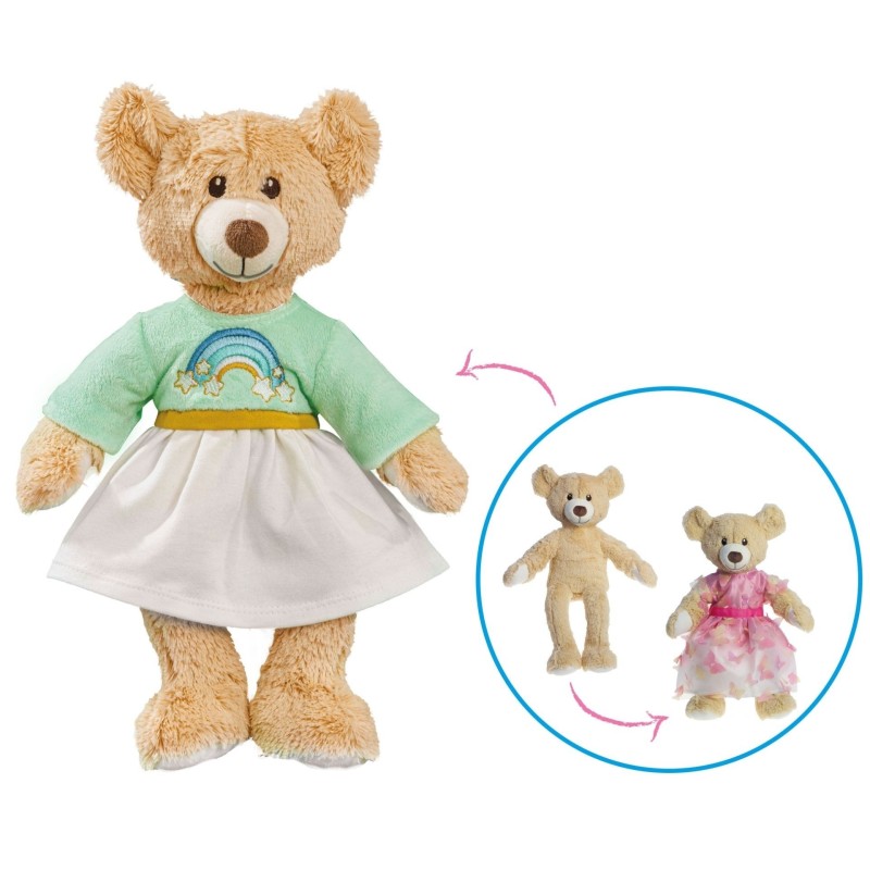 Knuffel Teddybeer Rainbow 22cm