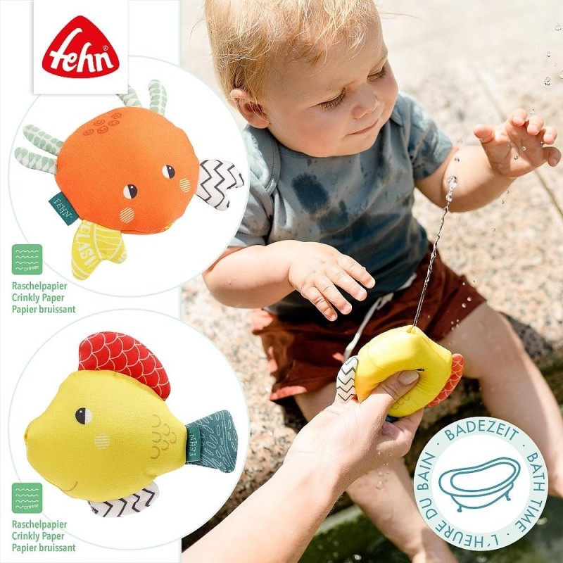 Badspeelgoed Waterspuiters Vis&Krab set 2-delig