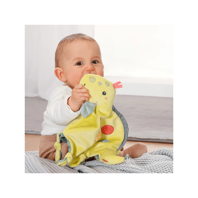 Knuffeldoek Handpop Dino