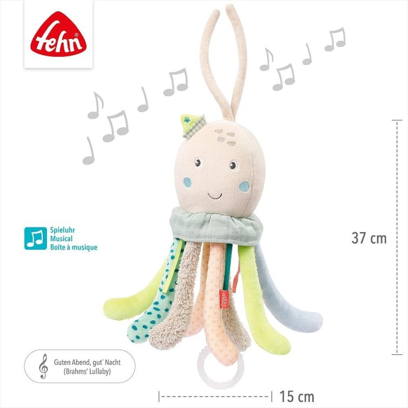 Muziekknuffel Octopus