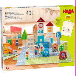 Speelwereld Puzzel Stadsleven