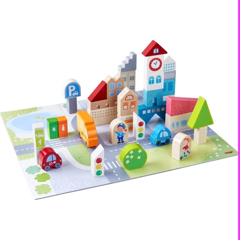 Speelwereld Puzzel Stadsleven