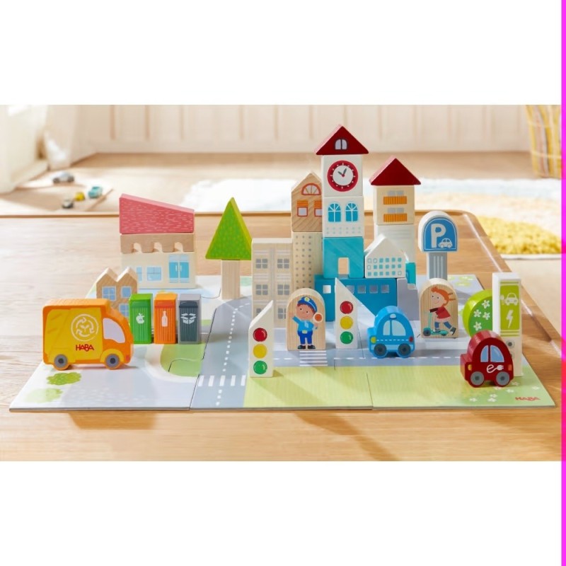 Speelwereld Puzzel Stadsleven