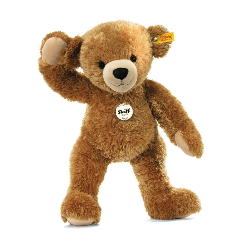 Knuffel Happy Teddybeer Lichtbruin 28cm Knuffel Happy Teddybeer Lichtbruin 28cm
