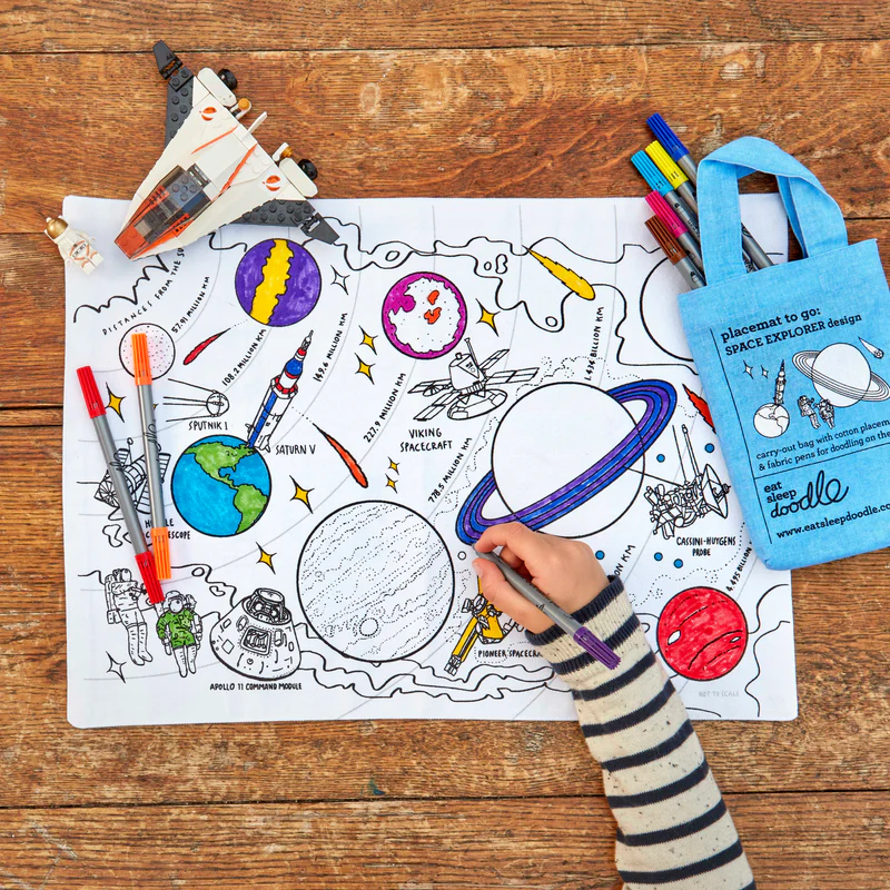 Placemat to go Space Explorer Placemat to go Space Explorer