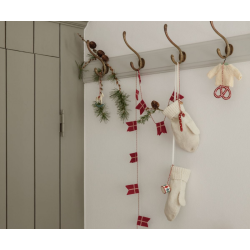 Metalen Ornamenten Peter's Christmas set 4-delig