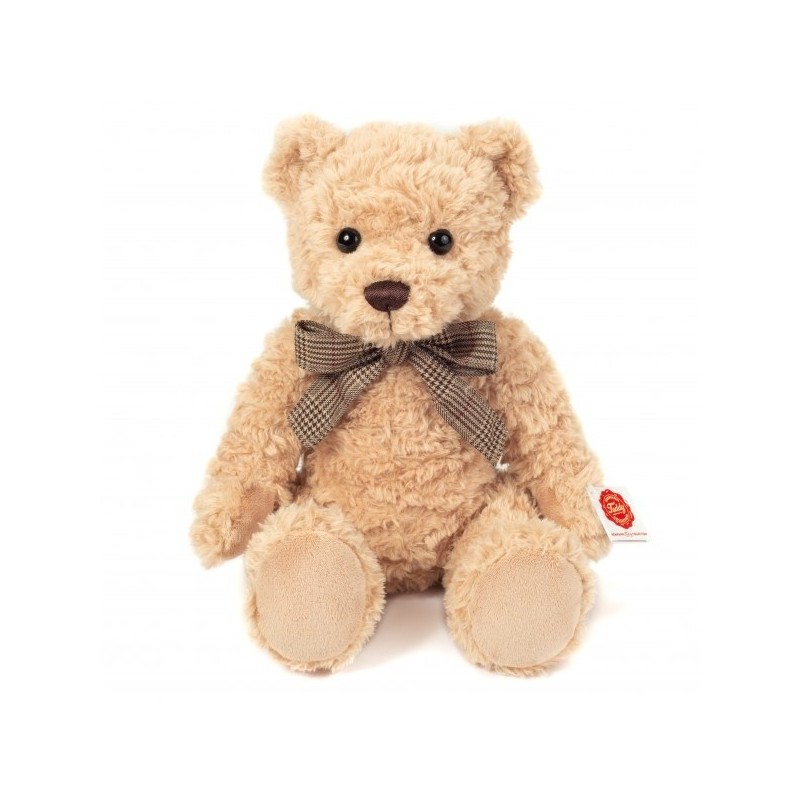 Knuffel Teddy Beige met Bromstem 32cm