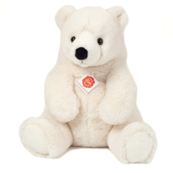 Knuffel IJsbeer Zittend 35cm