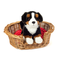 Knuffel Berner Sennenhond Zittend 21cm Knuffel Berner Sennenhond Zittend 21cm