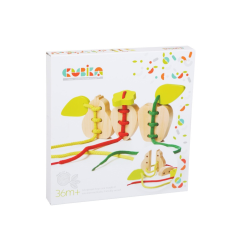 Houten Rijgspel Fruit
