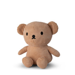 Boris Bear Corduroy Beige 24cm