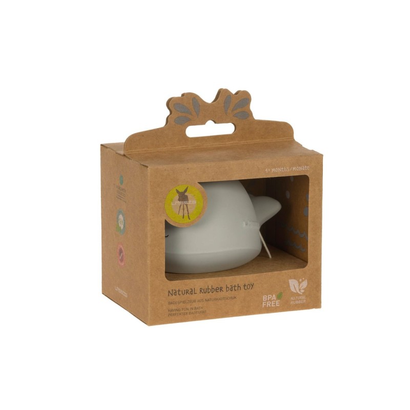 Baby Badspeelgoed Natuurlijk Rubber Walvis Baby Badspeelgoed Natuurlijk Rubber Walvis