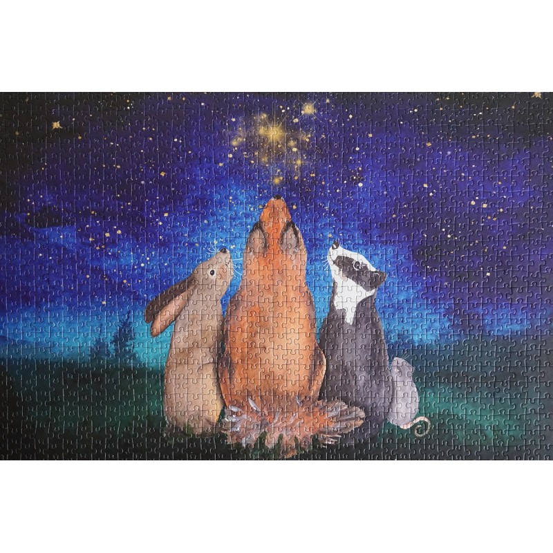 Puzzel Sterren Kijken 1000pcs