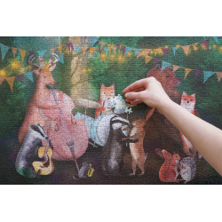 Puzzel Dansende Dieren 1000pcs Puzzel Dansende Dieren 1000pcs