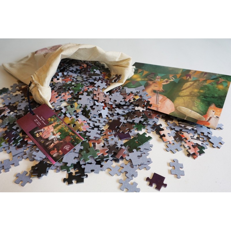 Puzzel Dansende Dieren 1000pcs Puzzel Dansende Dieren 1000pcs
