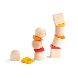 3D Compositiespel Blokken Scheve Torens 3D Compositiespel Blokken Scheve Torens