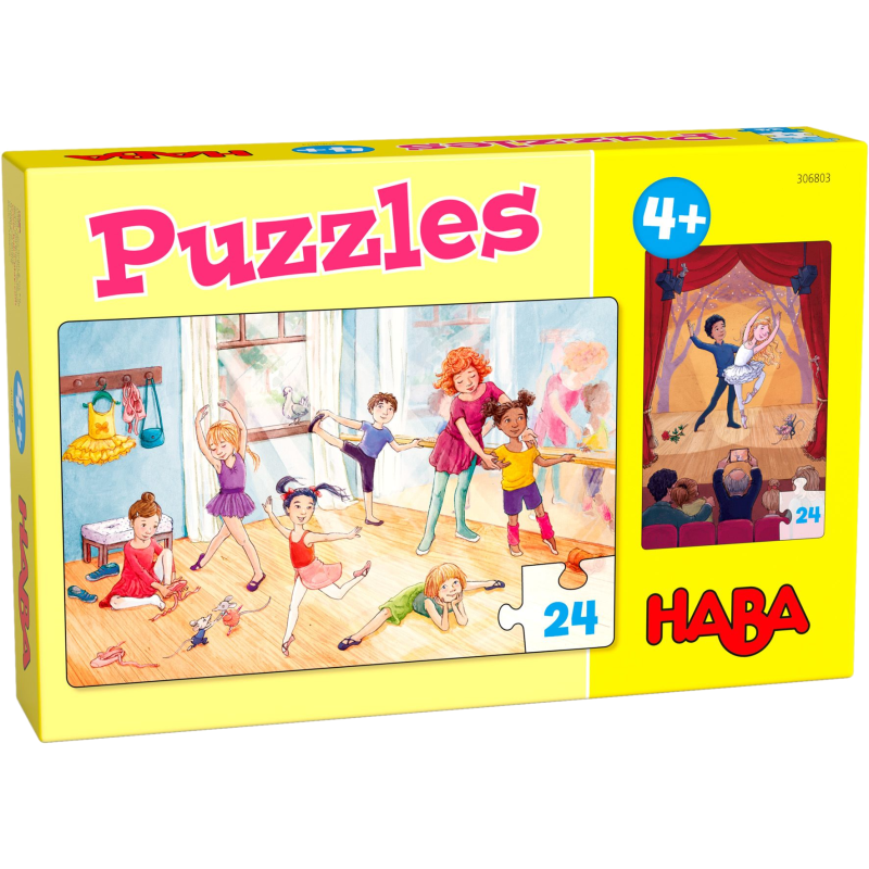 Ballerina's Puzzels 24pcs Ballerina's Puzzels 24pcs