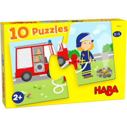 10 Puzzels Hulpvoertuigen 2pcs