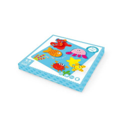 Puzzel Reliëf Zee Hout