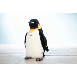Knuffel Palle Koningspinguin Zwart/Wit 52cm