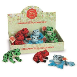 Knuffel Kikker Rood, Groen of Blauw
