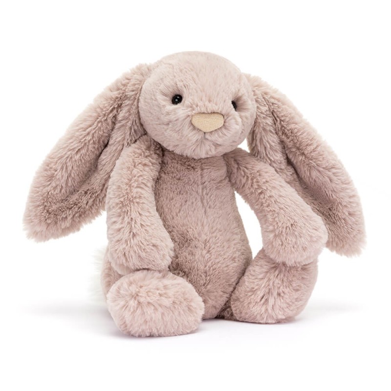 Knuffel Konijn Bashful Rosa Bunny Medium Knuffel Konijn Bashful Rosa Bunny Medium