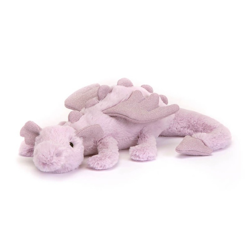 Knuffel Draak Lavender Dragon Little Knuffel Draak Lavender Dragon Little