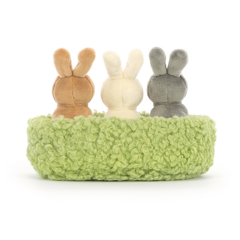 Knuffel Konijn Nesting Bunnies Knuffel Konijn Nesting Bunnies