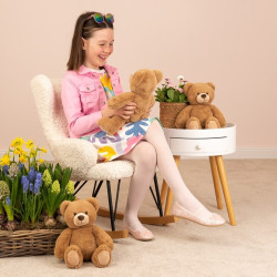 Knuffel Teddybeer Caramel 33cm