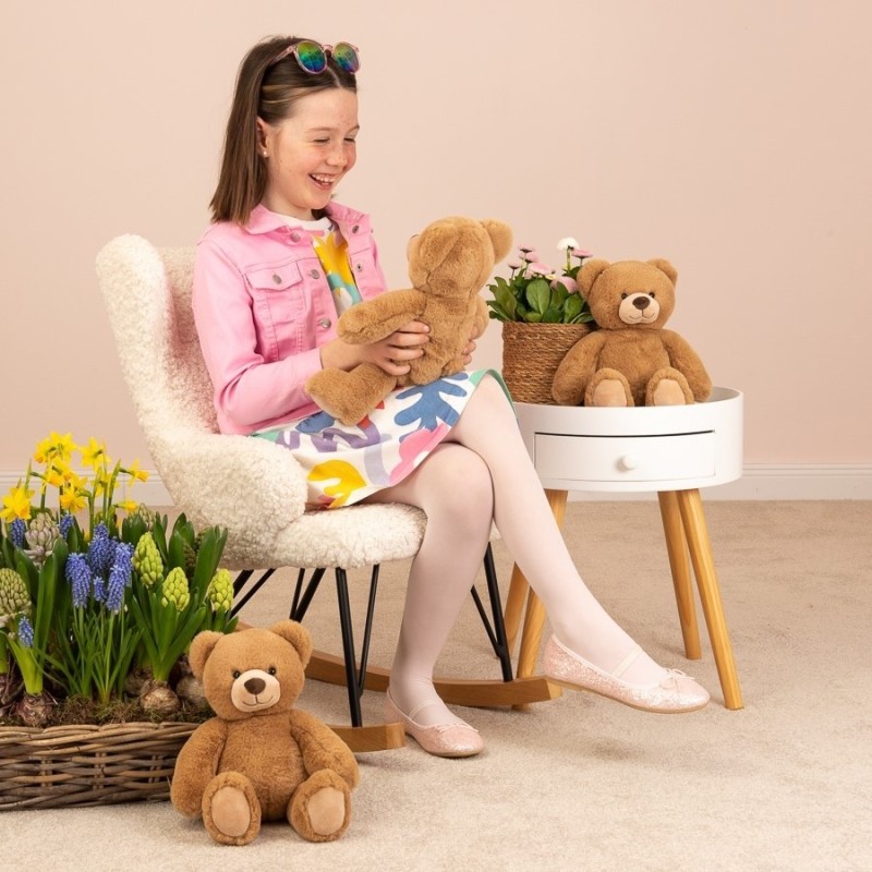 Knuffel Teddybeer Caramel 33cm
