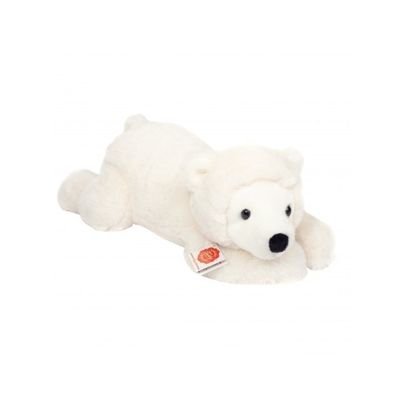 Knuffel IJsbeer Liggend 45cm